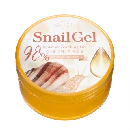 Grace Day face and body gel, moisturizing, with a snail mucin, 300 ml