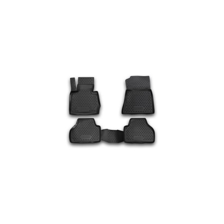Rugs in the BMW X3 Salon, 2010-2016 4 pcs. (polyurethane)
