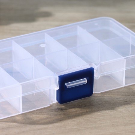 Ricco organizer for storage, plastic, 10 cells, 13 × 7 × 2.5 cm-3