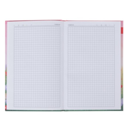 Notepad A5, 80 sheets, solid cover "lavender lama", glossy lamination-2