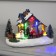 LED figure "Christmas train" 17 × 12 × 9 cm, polystone, batteries AAAX2 (not complete), glow of warm white