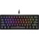 Keyboard Defender GK-303, game, wired, mechanical, backlight, 104 keys, USB, black