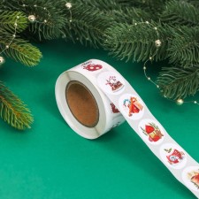 Stickers in the roll 