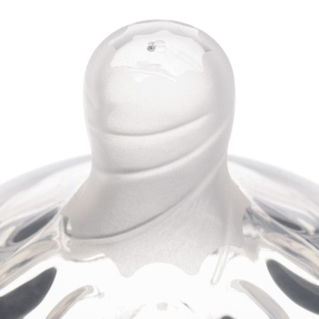 Nipple for a bottle, +3 months, Natural, wide throat 50mm., Physiological No. 2-5