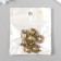 Busina for creativity Metal "Krabik" gold 1.7x1.7 cm