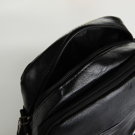 Male bag, black color-4