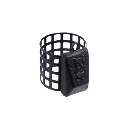 Metallic feeder X-Feeder Me Submarine M Perfo, Matt Black, 50 g, 28 ml-1