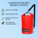 Yugana Germushka, PVC, waterproof 40 liters, one belt, red