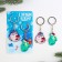 Acrylic key rings "Happy New Year", set 2 pcs
