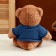 Soft toy "Bear" in a sweater, 25 cm, color mix