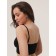 Top female supporting on thin straps Mirey Top Shaper Spalla Stretta, size 44-46, black color