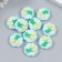 Decor for creativity Plastic "Lundies on the Flower" 2x2 cm