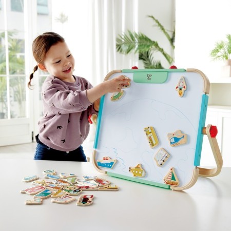 Set of magnetic figures Hape "Transport"-1