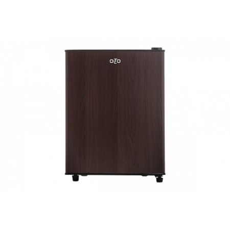 Refrigerator Olto RF-070, single-chamber, class A+, 70 l, brown