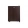 Refrigerator Olto RF-070, single-chamber, class A+, 70 l, brown