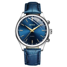 Men's watch, d-4.2 cm, blue