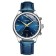 Men's watch, d-4.2 cm, blue