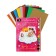 Cardboard of color A4, 10 sheets, 10 colors "Sun", Non -merciful, 200 g/m2