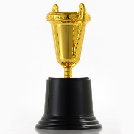 Cup 063C, award figure, gold, plastic stand, 13.2 x 7.1 x 7.1 cm.-3