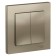 Switch SE AtlasDesign, 10 A, 2 keys, assembly, CC. 5, shampan color