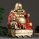 Figure "Hotya sitting big" bronze, red, 32x25x51cm