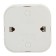 Switch Luazon Lighting "MSC", 10 A, 2 keys, white