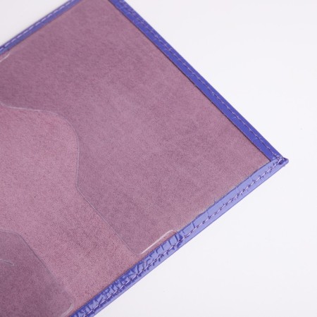 Passport cover, purple color-5
