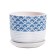 Flower pot "Hokkaido" White, 0.75 liters