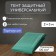 Protective tent, 3 × 2 m, density 120 g/m², UV, eyelets step 1 m, green/silver