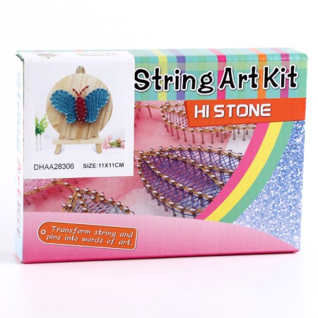 Set for creativity "String art. Cute butterfly "on a stand-1
