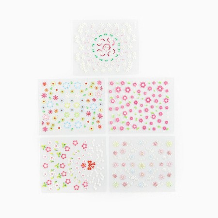 Nail stickers, multi -colored mix-1
