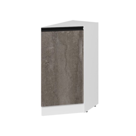 Cabinet floor final right noktyurn 300x566x820 white/dark concrete/anthracite