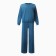 Female set (sweatshirt/pants), Petrole color, size 50