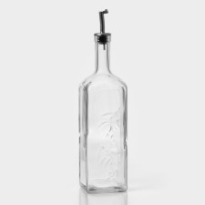 Glass bottle for liquid spices, 1 l, gift packaging