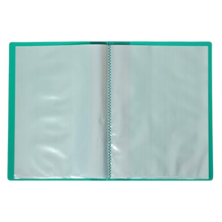 Set of folders A5, 20 inserts, calligrata, pocket on the spine, green, 3 pieces-1