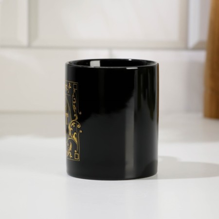 Ceramic mug "Best Brother", 300 ml, black color-1
