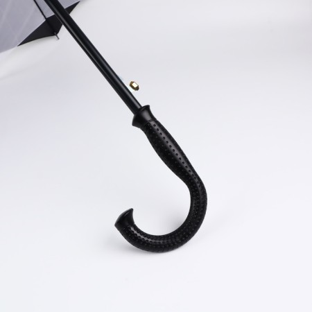 Umbrella - semi -automatic cane "plain", two -layer, 16 spokes, r = 52 cm, color mix-7