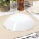 Supreme plate "marshmallow", d = 20.8 cm, white color