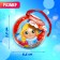 A toy-scurry "Happy New Year!" with a doll and hairpins, mix