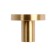 Cappio pen pen, d = 25 mm, h = 20 mm., Brass, color gold