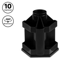 ORGANIZER stand for the office rotating Maxi Desk without filling, black