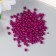 Glass beads 6/0 "eggplant" 15 grams
