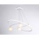 LED LED suspension with a change of lamp and with the control panel Ambrella Light, Linetech, FL66326, G9, 92 W, 6900LUM, 3000-6400K, white, white matte