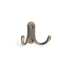 Furniture tundra hook TKD024 Light, two -rod, bronze