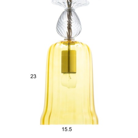 Lamp Bayerlux "Estis" LED 10W yellow 15x15x75 cm-3