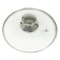Glass cover Panairo Chrome, with a lid, d = 26 cm