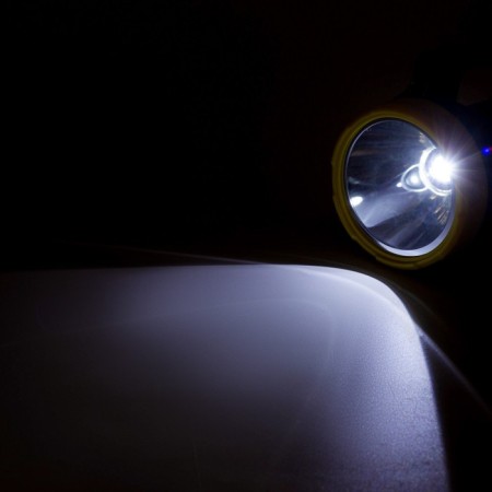 Flight battery flashlight, 10 W, 3000 mAh, LED, 13 x 20 cm-3