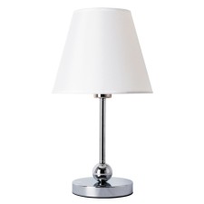 ELBA table lamp, 1x60W E27, chromium color