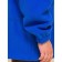 Boys jacket, height 122 cm, ultramarin color