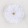 Outlet. Bant for hair on elastic band, white, 11 cm, princesses